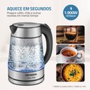 Ver imagem 4 de Chaleira Elétrica Glass View 1,7L Vidro com LED 1900W 220V Ce-19-Gi - Mondial