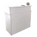 Ver imagem 4 de Balcão Reto para Atendimento Recepção Salão Caixa