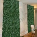 Ver imagem 1 de 20 Placas Jardim Vertical Artificial 3d Parede Verde Folhagem Artificial Decoração