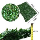 Ver imagem 2 de 20 Placas Jardim Vertical Artificial 3d Parede Verde Folhagem Artificial Decoração