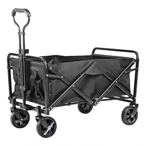 Carrinho Roller Camping Praia Dobrável até 100 Kg Bask