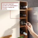 Ver imagem 3 de Cozinha Completa Amanda 6 Portas 2 Gavetas MDF-MDP 182cm Cinamomo Arenas Tudo de Móveis