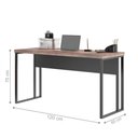 Ver imagem 4 de Jogo Arquivo com Mesa de Computador Cuba Noce Preto