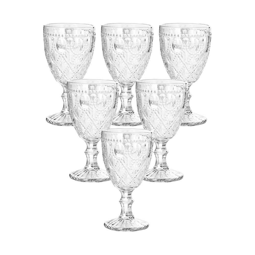Conjunto de Taças de Vidro Royal Transparente 350ml - Casambiente TCVI067 - 1
