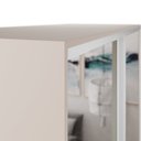 Ver imagem 7 de Guarda Roupa Solteiro 100% MDF BP com 2 Portas Espelho Zermatt