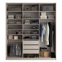 Ver imagem 6 de Guarda Roupa Casal 100% MDF BP com 3 Portas Espelho Zermatt Bege