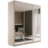 Guarda Roupa Casal 100% MDF BP com 3 Portas Espelho Zermatt - 2