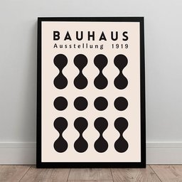Quadro Decoração Escritorio Minimalista Coleção Bauhaus 15 - 3