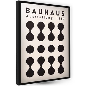 Quadro Decoração Escritorio Minimalista Coleção Bauhaus 15