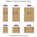 Ver imagem 7 de Quarto de Bebê Completo Berço Americano 3 em 1 Colchão Suspiro Multimóveis Mp4636 Branco/