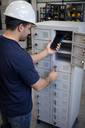 Ver imagem 5 de Armário para Celular 20 Portas com Chave em Aço Steelon Móveis