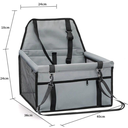 Ver imagem 4 de Assento Cadeirinha Carro Cachorro Cães Gatos (cinza)