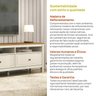 Rack para TV 75 Polegadas 210cm MDF Tampo Madeira Maciça Ananda CabeCasa MadeiraOriginals - 10