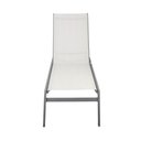 Ver imagem 4 de Espreguiçadeira Chaise Itaguá Bege/Amendoa