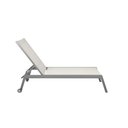 Ver imagem 5 de Espreguiçadeira Chaise Itaguá Bege/Amendoa