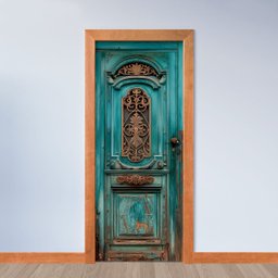 Adesivo de Porta - Porta Velha 1 - 2