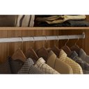 Ver mais imagens de Módulo de Quarto Casal Guarda Roupa Canto Reto 71150k Irlanda C/ 1 Porta Amendola/branco - Demó