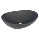 Ver imagem 1 de Cuba Para Banheiro Louça Oval 41x32 Bali Cozimax Preto