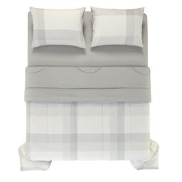 Edredom Solteiro Karsten 150 Fios 100% Algodão Zac - 2 Edredom Solteiro Karsten 150 Fios 100% Algodão Zac - 2