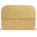 Ver imagem 5 de Cabeceira Cama Box Queen 160cm Orgânica Lanna W01 Couríssimo Fendi - Lyam Decor