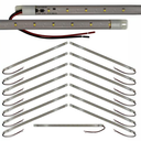 Ver imagem 4 de Kit 15 Peças Barra Led Régua Multiuso Freezer 7w Ip67 520mm:110v/branco Quente