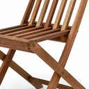 Ver imagem 5 de Kit 4 Cadeiras Dobráveis Cas Abao Marrom/Madeira