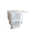 Ver imagem 4 de Mesa Dobrável para Corte de Tecidos - Cor Branco - Cód. 704