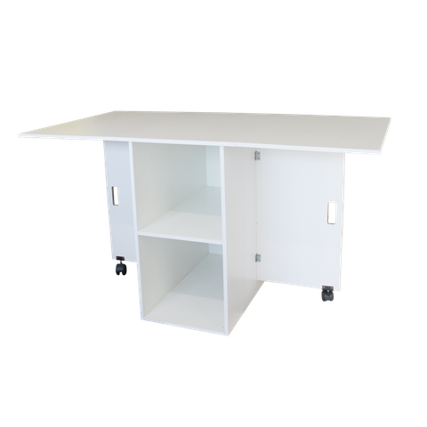 Mesa Dobrável para Corte de Tecidos - Cor Branco - Cód. 704