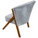 Ver imagem 7 de Poltrona Decorativa para Sala You Bouclé Premium Braça Amadeirada
