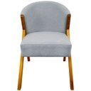 Ver imagem 5 de Poltrona Decorativa para Sala You Bouclé Premium Braça Amadeirada