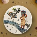 Ver imagem 1 de Prato Raso Rio Naif 27,5cm Estampado Strauss