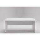 Ver imagem 4 de Mesa de Computador Retangular Diretor Moderno MDP 150cm Branco Móveis Ilan
