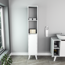 Ver imagem 1 de Armário Multiuso 1 Porta 4 Prateleiras Slim Appunto