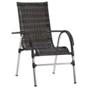 Ver imagem 2 de Jogo 6 Cadeiras e Mesa Vênus para Area Externa Chuva Sol Resistente Trama