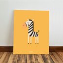 Ver imagem 6 de Kit3 Quadro Decorativo Animais Safari Quarto Infantil Menino Qualidade Premium 28x20cm