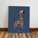 Ver imagem 4 de Kit3 Quadro Decorativo Animais Safari Quarto Infantil Menino Qualidade Premium 28x20cm