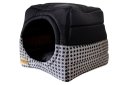 Ver imagem 2 de Cama Iglu e Toca para Gato Luppet Luxo Preto Vime - G