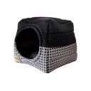 Ver imagem 2 de Cama Iglu e Toca para Gato Luppet Luxo Preto Vime - G