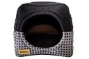 Ver imagem 1 de Cama Iglu e Toca para Gato Luppet Luxo Preto Vime - G
