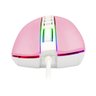 Mouse Gamer Redragon Cobra Rosa com Branco Rgb - 12400dpi - 4