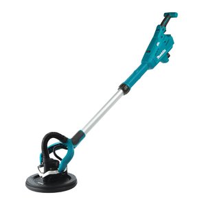 Lixadeira de Parede e Teto 225mm com Aws 2 Baterias Carregador Lixa Chave Dsl801rte Makita
