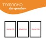 Kit Quadro Infantil Envie o Nome2 20x30 3 Pçs Arte na Arte Quadro Infantil - 2