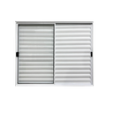 Ver imagem 1 de Veneziana 3 Folhas Móveis Aluminio Branco 1,20x1,20 Linha 18 Modular