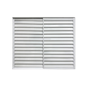 Ver imagem 7 de Veneziana 3 Folhas Móveis Aluminio Branco 1,20x1,20 Linha 18 Modular