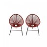 Kit 2 Cadeiras para Jardim Circulares Caribe - 3