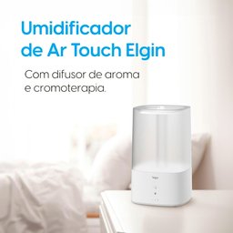 Umidificador de Ar 2 em 1 4 Litros Ultrassônico Digital Touch com Difusor de Ar Aromatizador Bivolt  - 2