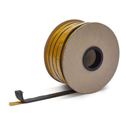 Fita de Fibra-cerâmica Autoadesiva / 3 Mm X 15 Mm / 1 Metro / Isolamento Térmico