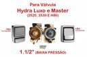 Ver imagem 3 de Reparo Hydra Luxo Master 1.1/2 + Tampa Interna - 4312330K140 Deca Hydra