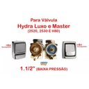 Ver imagem 3 de Reparo Hydra Luxo Master 1.1/2 + Tampa Interna - 4312330K140 Deca Hydra