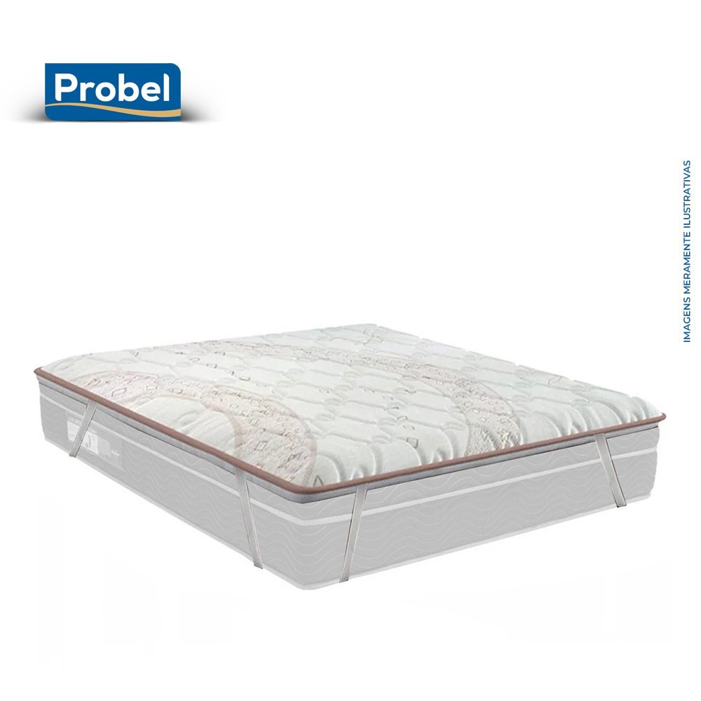 Pillow Top Plush Probel Queen Size 158x198x007cm - 3